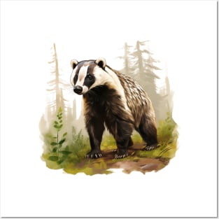 Badger Posters and Art